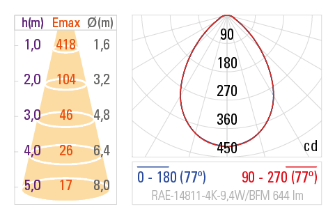 Curva Fotométrica RAE-14811